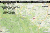 PRODEJ POZEMKŮ 22.939 M2 V BENEŠOVĚ HOŘE NA ŠUMAVĚ