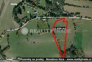 PRODEJ POZEMKŮ 22.939 M2 V BENEŠOVĚ HOŘE&hellip;